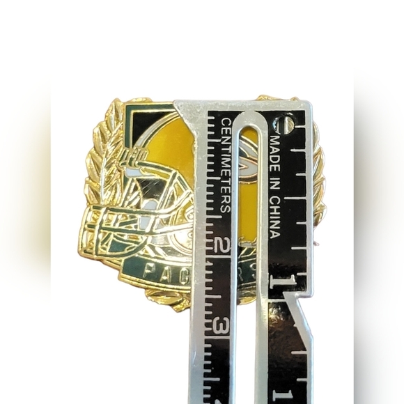 Vintage 1993 NFL Green Bay Packers Football Collectible Peter David Pin - Picture 7 of 7